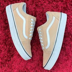 Vans Old Skool Suede Women’s 7.5 Pink 721356 Men’s 6 White Waffle Sole Canvas